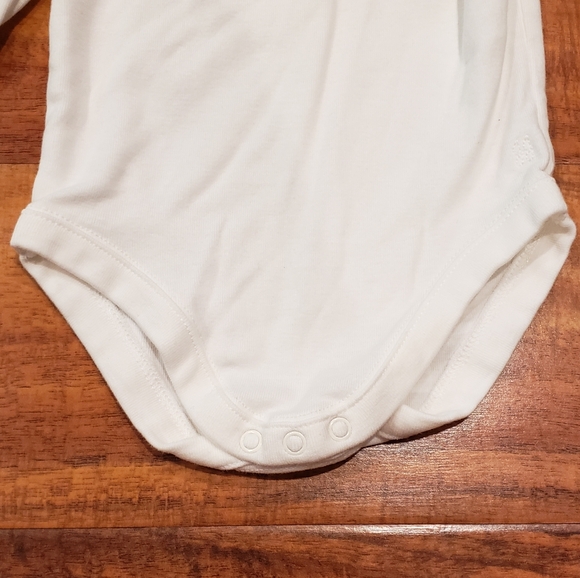 Janie and Jack EUC 3-6 months fair isle sweater set, bodysuit, hat and socks - Picture 7 of 15